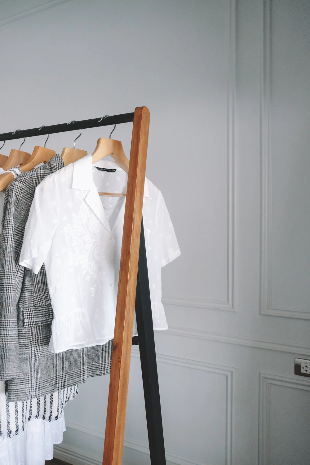 Custom Made Clothing Rack — Blanq Studios