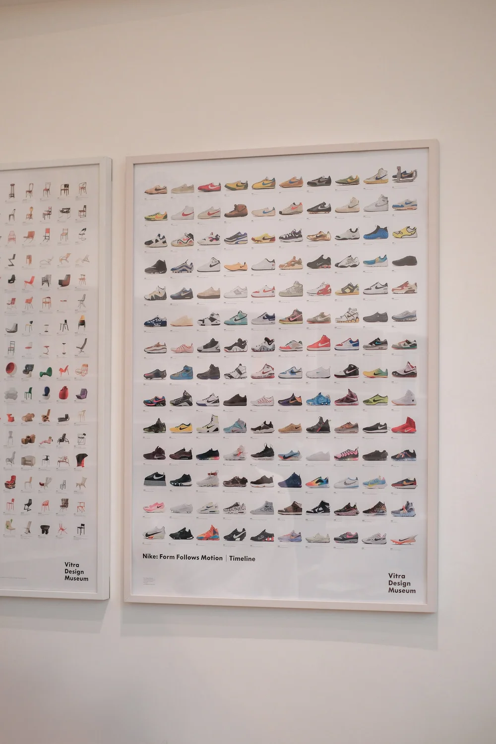芸術写真 Nike Timeline Poster Vitra Design Museum Vitra Nike Timeline Poster — Blanq Studios