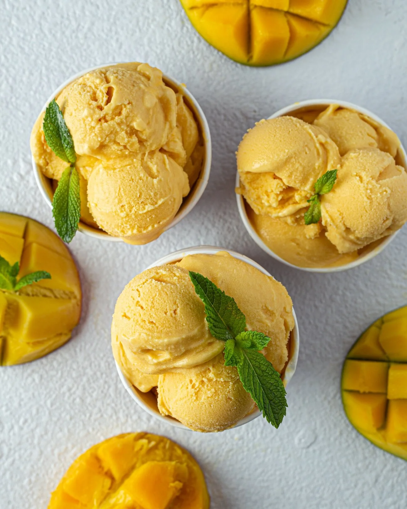 Saffron & Rose Ice Cream —