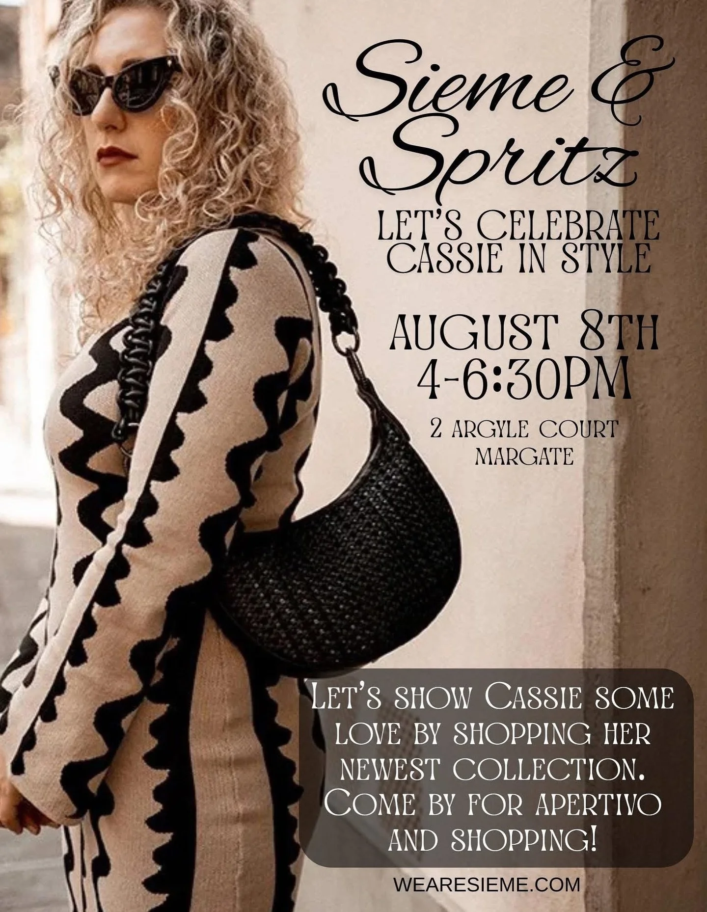 Tomorrow is the day for our annual summer Margate Popup! 20% off in person! Stop by for a drink and some beautiful handbags! 

#ethicalluxury #sustainablymade #italianleather #popupshops #margatenj
