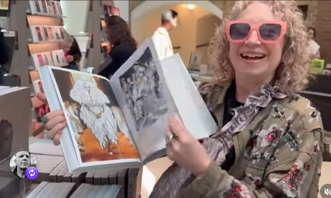 Schiaparelli Illustrations in a book -  Schiaparelli:Anglomania