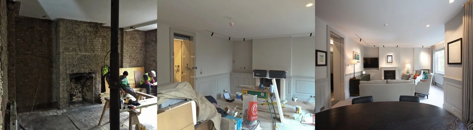 Transformation of Drawing &amp; Dining Room