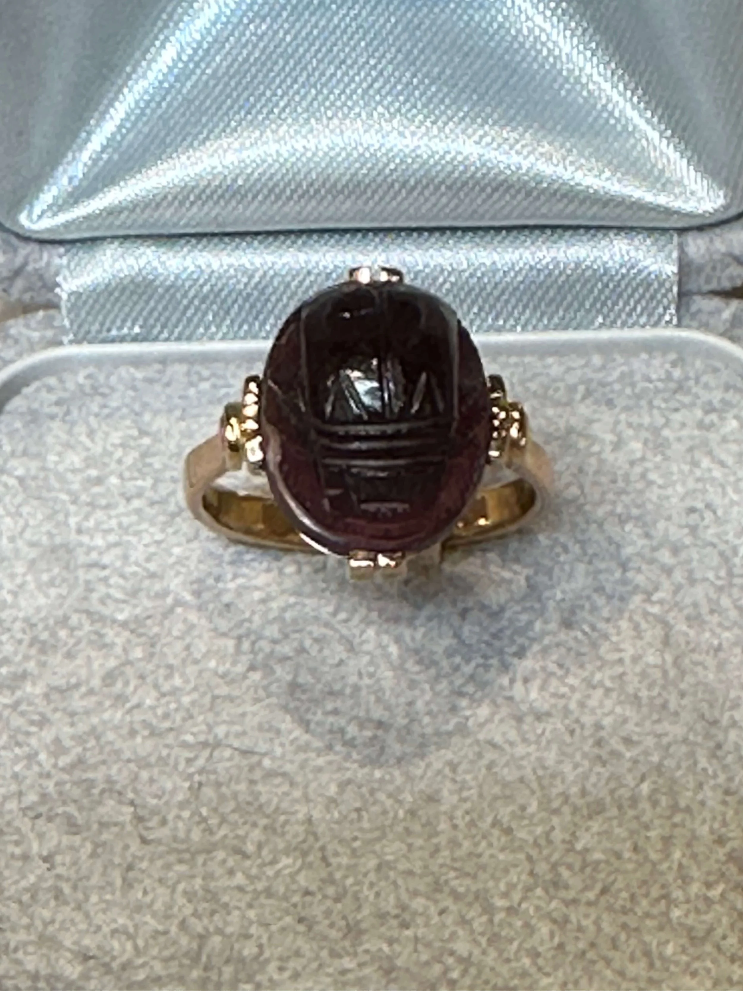 Bague Scarabée Egyptomania