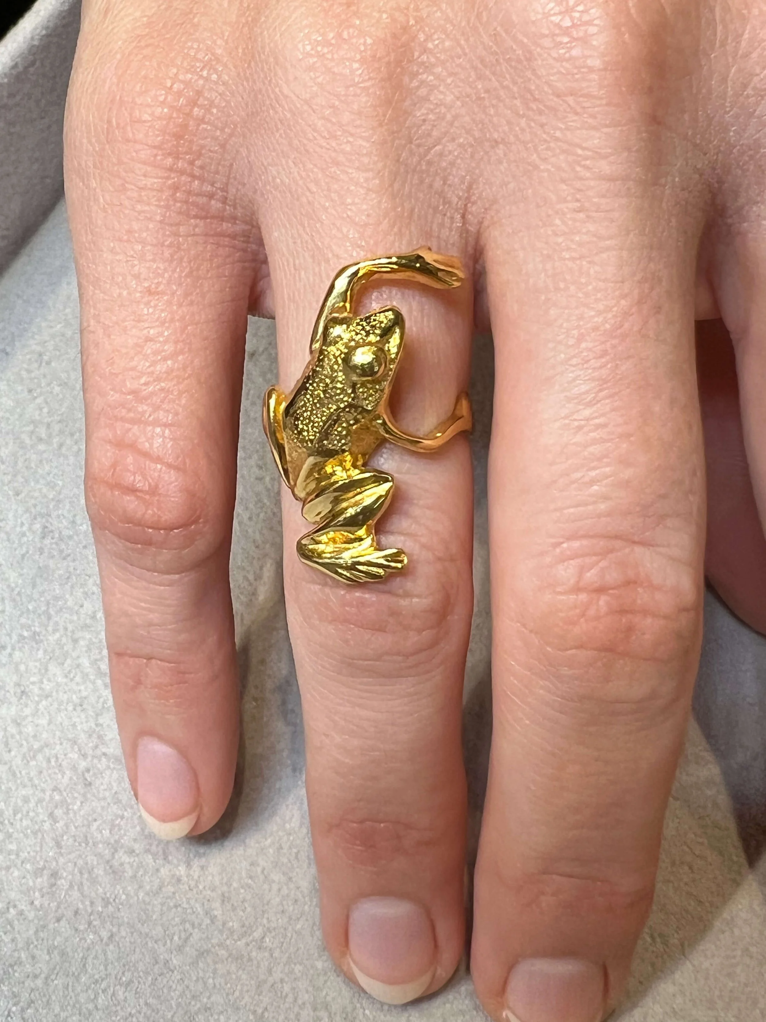 Bague Grenouille