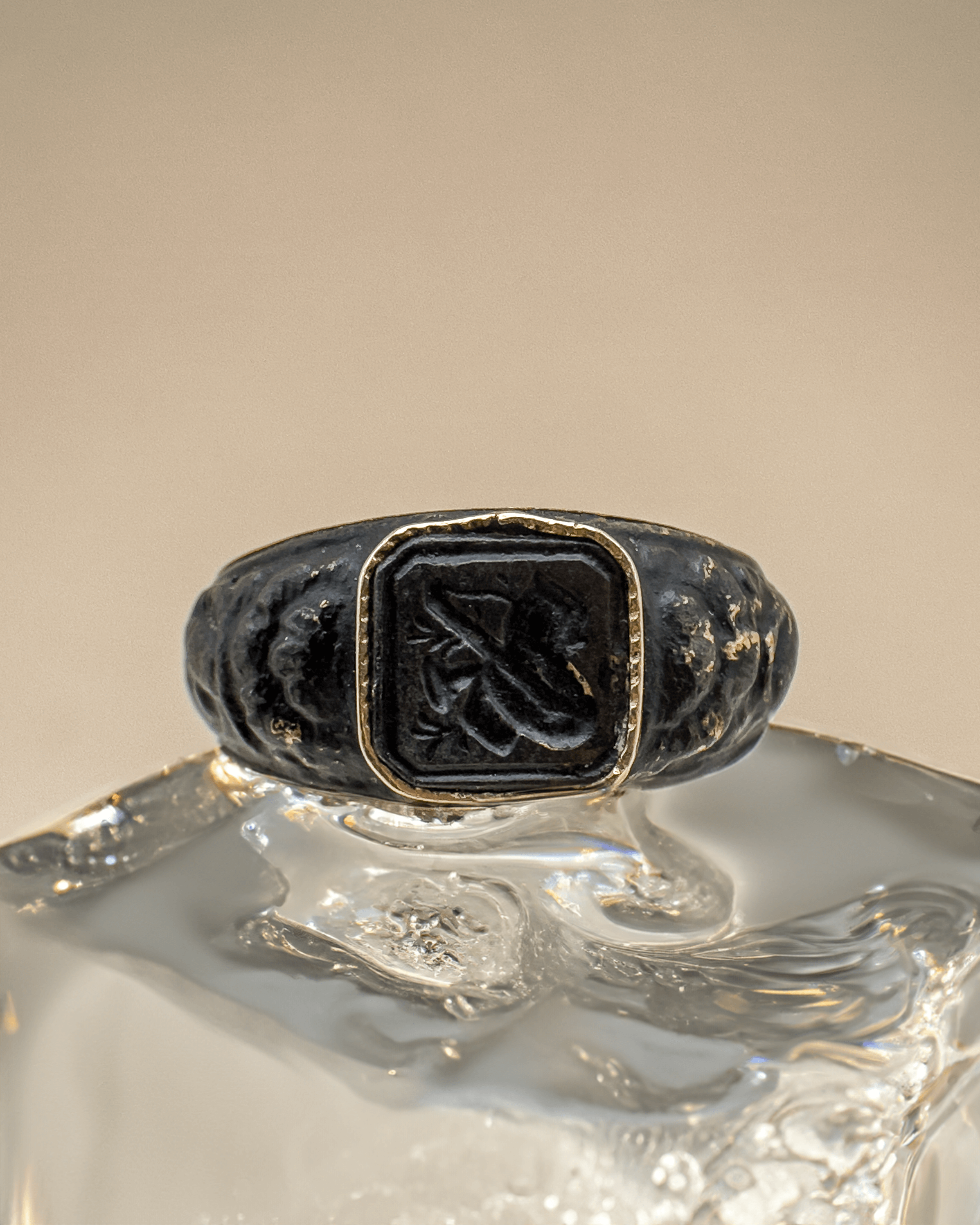 Bague Masculine en Fer de Berlin