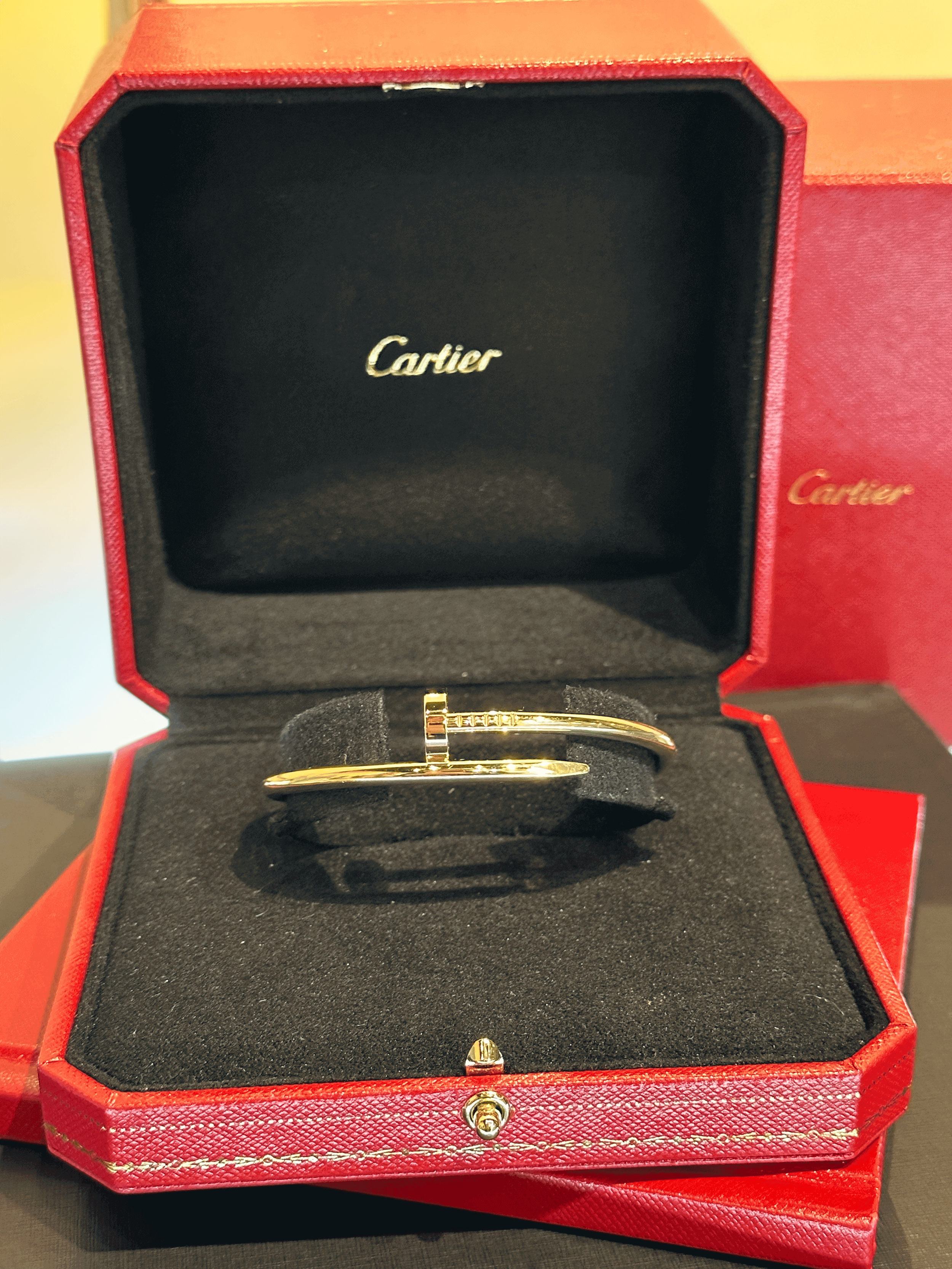 Bracelet Cartier "Juste un Clou" en or jaune