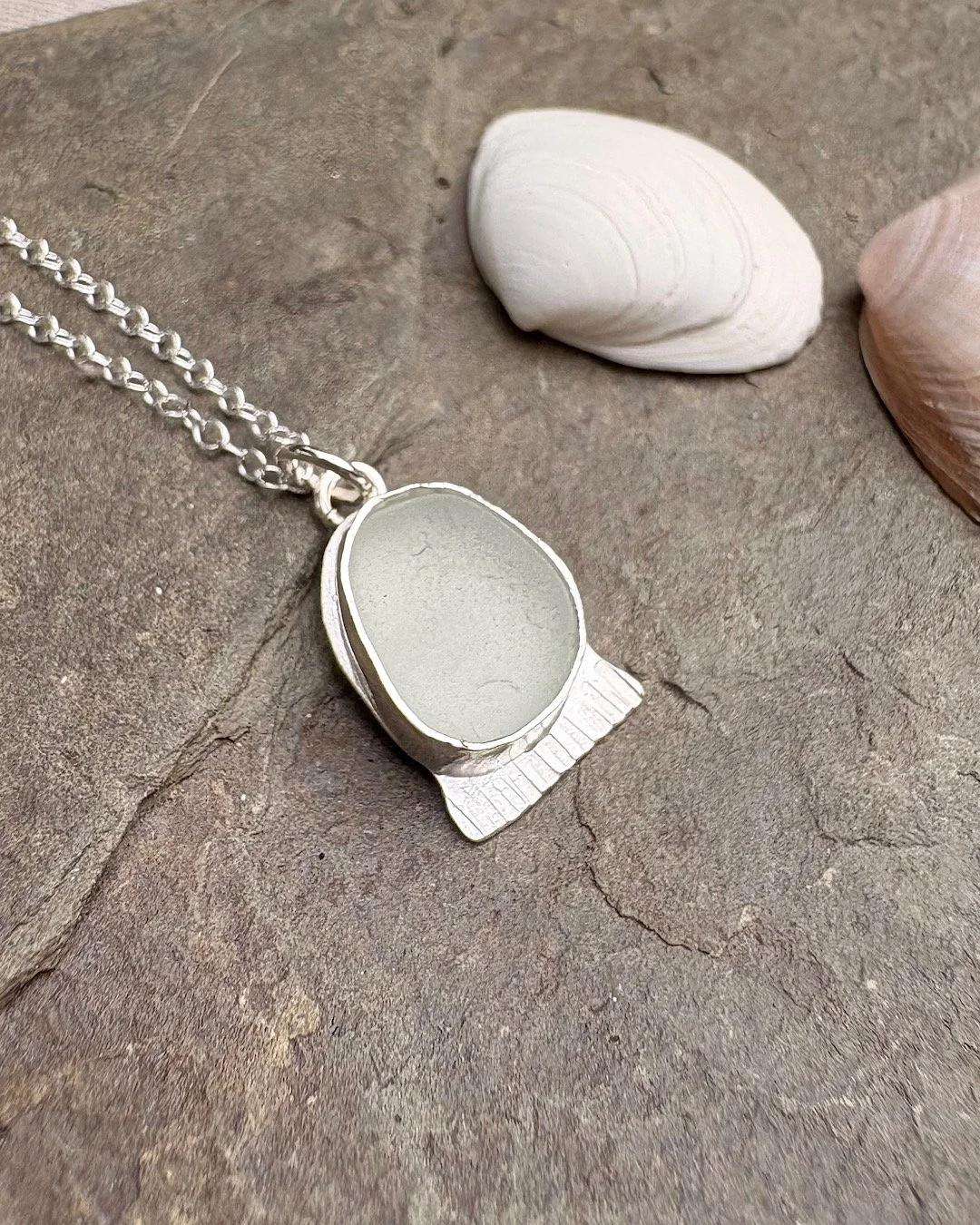 Sea Glass Necklace - Stargazer's Treasure