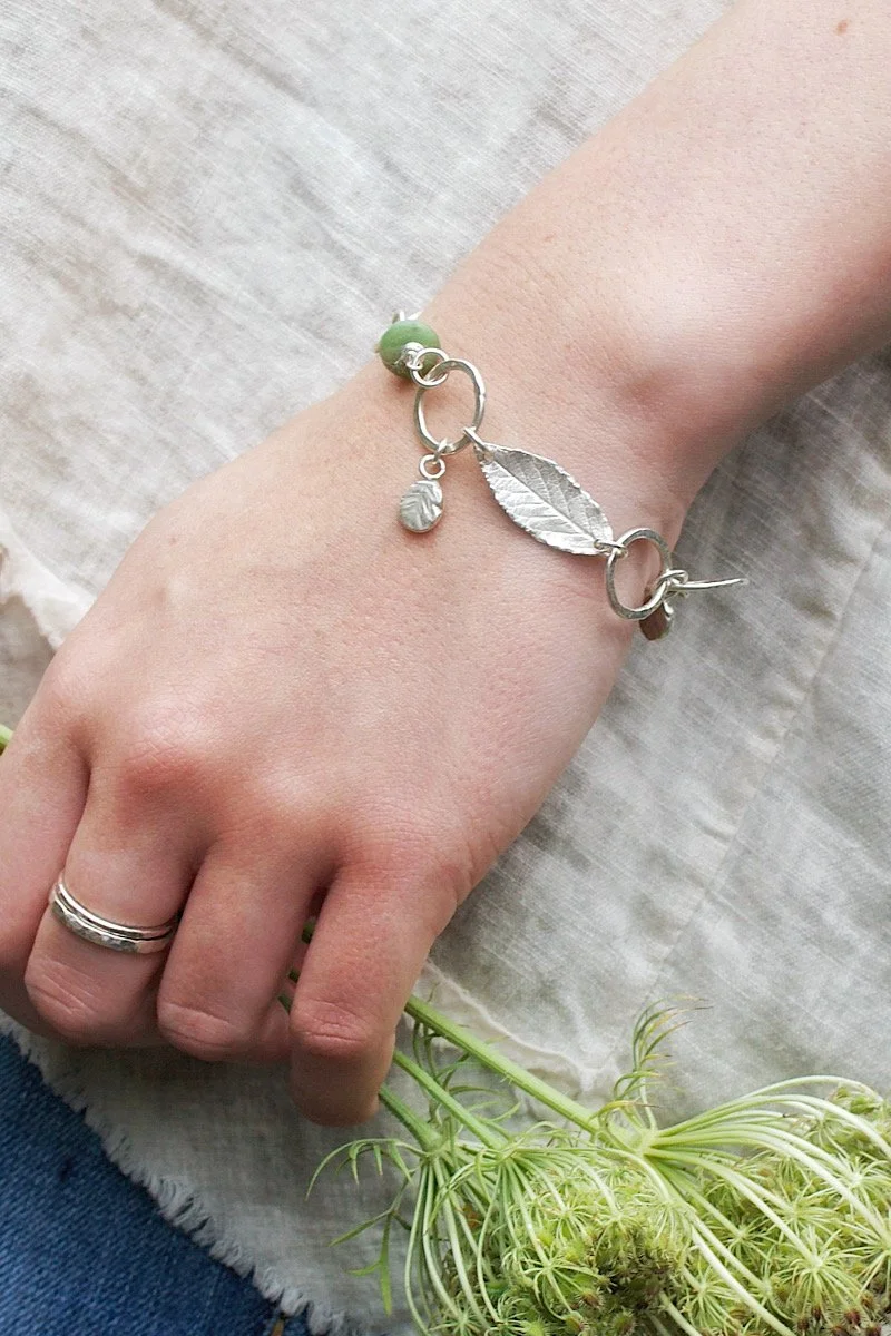 bohemian bracelets - sterling silver jewellery