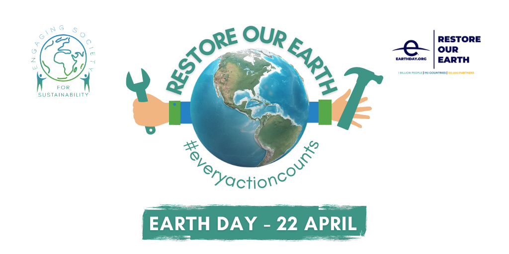 Restoring Earth Restore Our Earth — Engaging Society