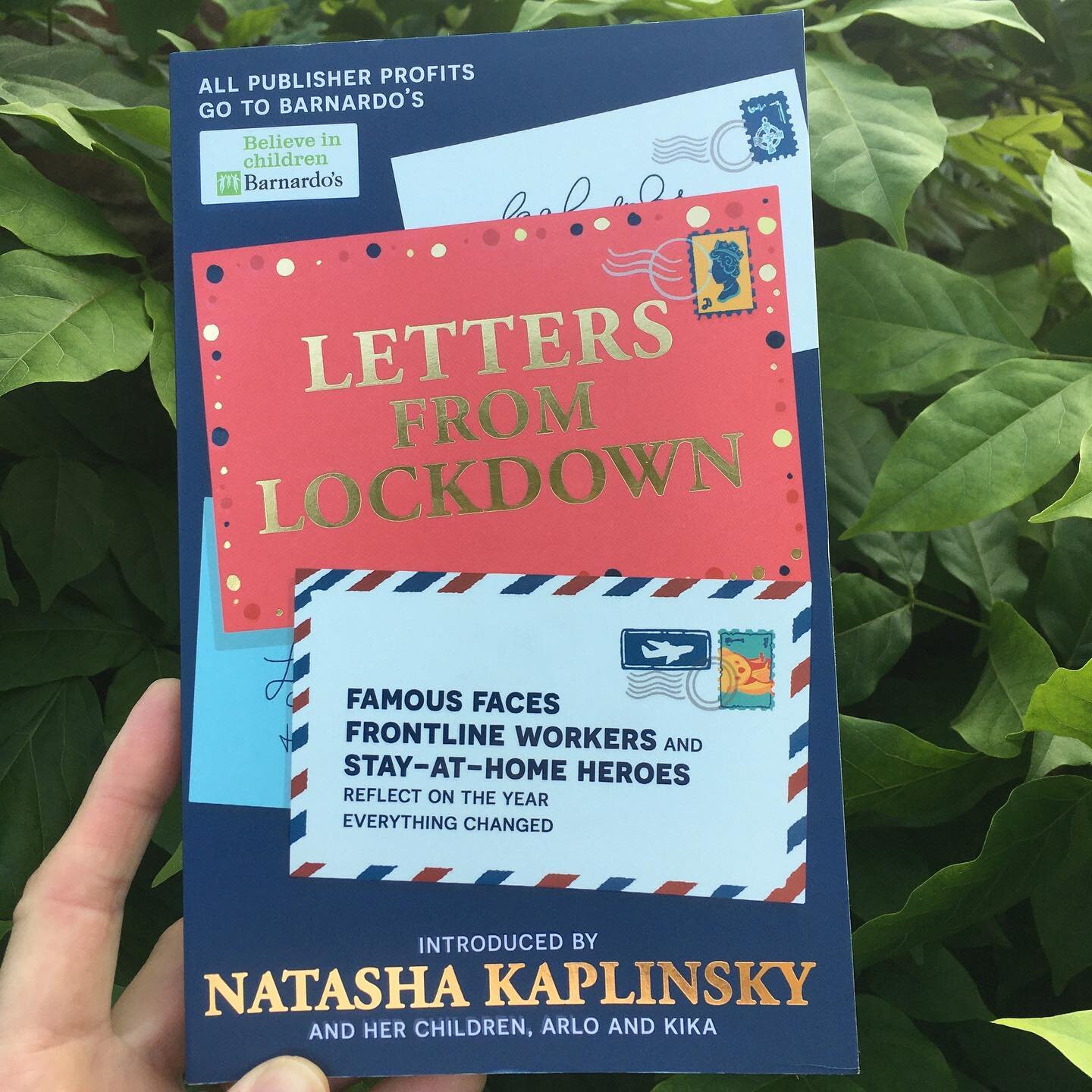 I&rsquo;m delighted to be part of this wonderful project from @hachettekids. It&rsquo;s a collection of over 100 letters about life during the year everything changed. Inspired by Natasha Kaplinsky and her children, Arlo and Kika, the publisher profi