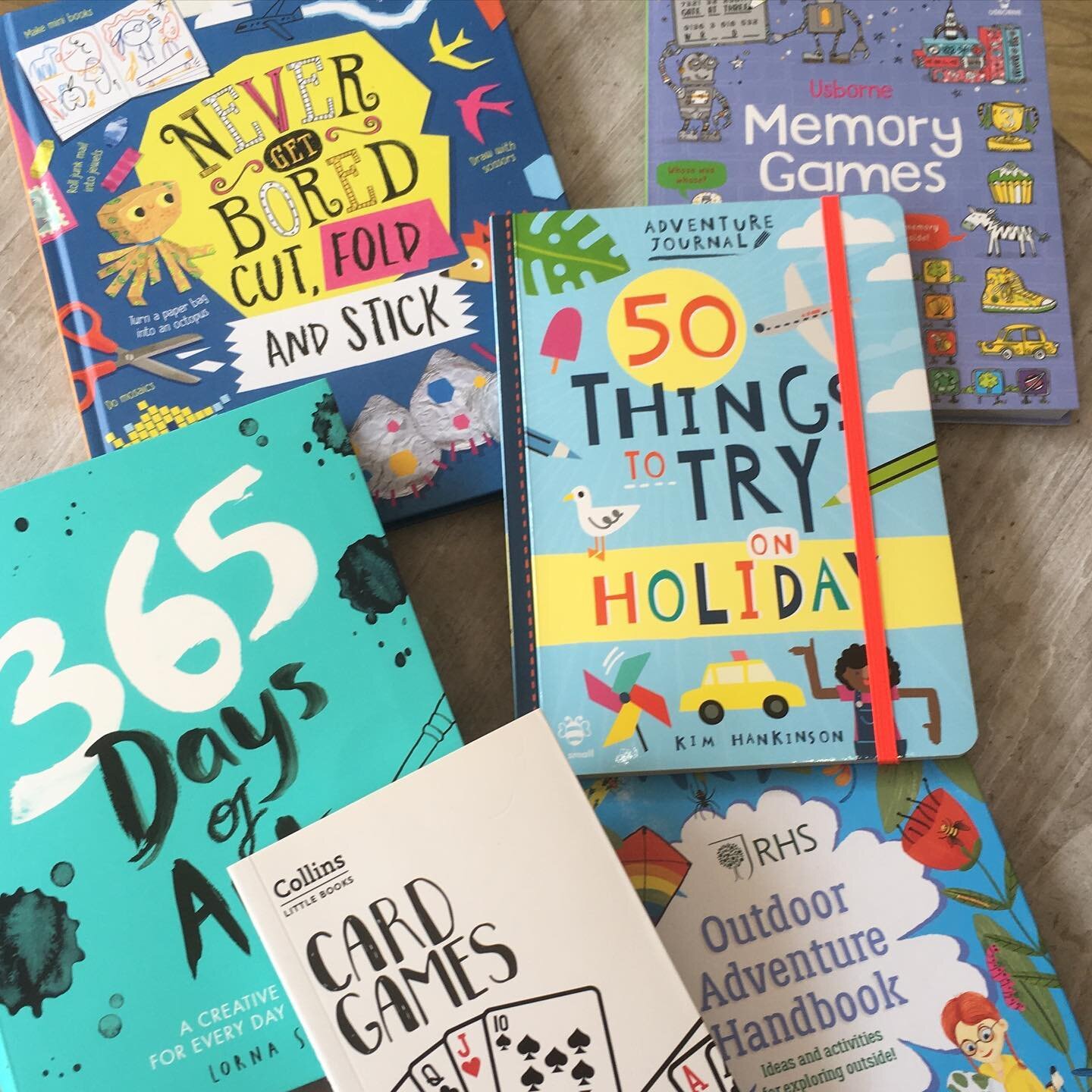 &lsquo;What are we going to do today?&rsquo; Pre-empt the question! Lots of ideas in these books and lots of other activity books too!
Get ready, get set, get busy! @usborne_books @lornascobie  @scholastic_uk