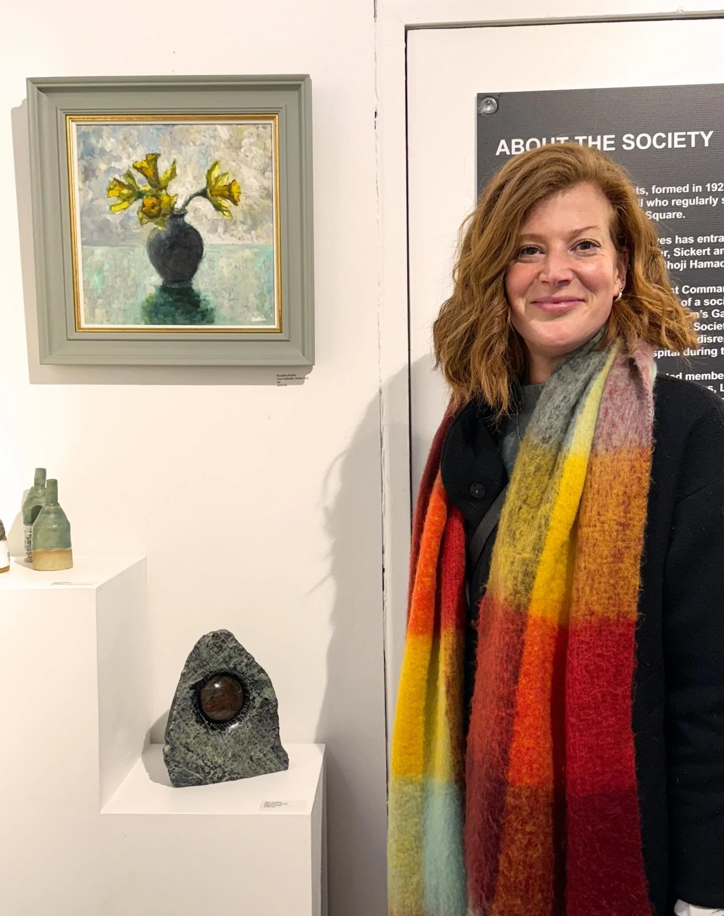 A wonderful afternoon at the private view of the St Ives Society Christmas show yesterday. Lots of lovely work to see, swipe for a few snaps. Pop in if you can, the exhibition is running until 2nd Jan. 

#artexhibition #stivessocietyofartists