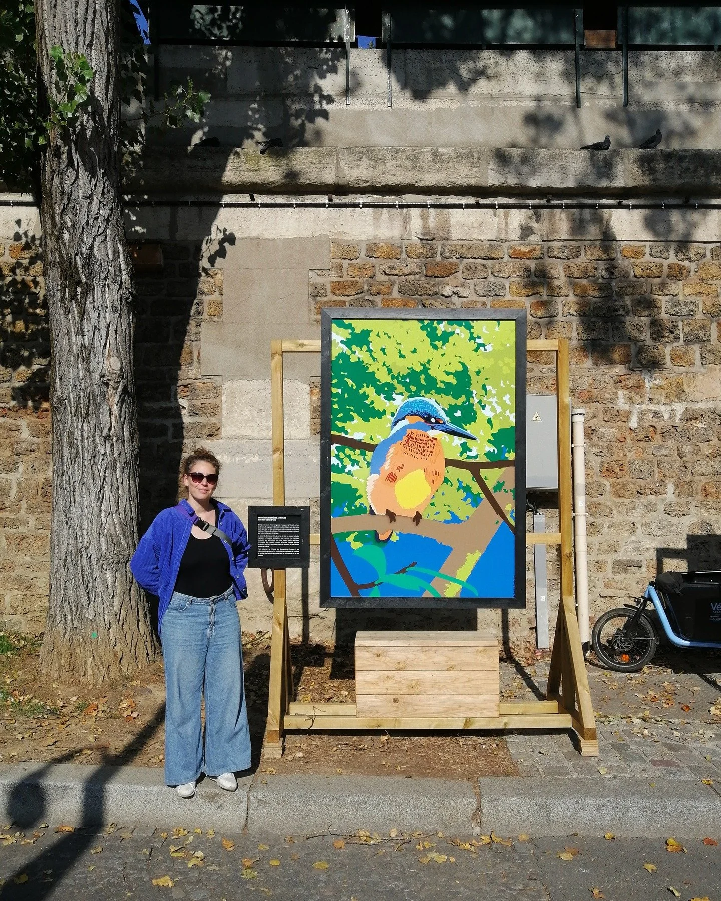 🌿 J&rsquo;ai profit&eacute; d&rsquo;un passage express &agrave; Paris pour aller voir l&rsquo;exposition de mes illustrations pr&eacute;sent&eacute;e par la biennale @photoclimat , qui se tenait du 12 septembre au 12 octobre.

Un parcours de panneau