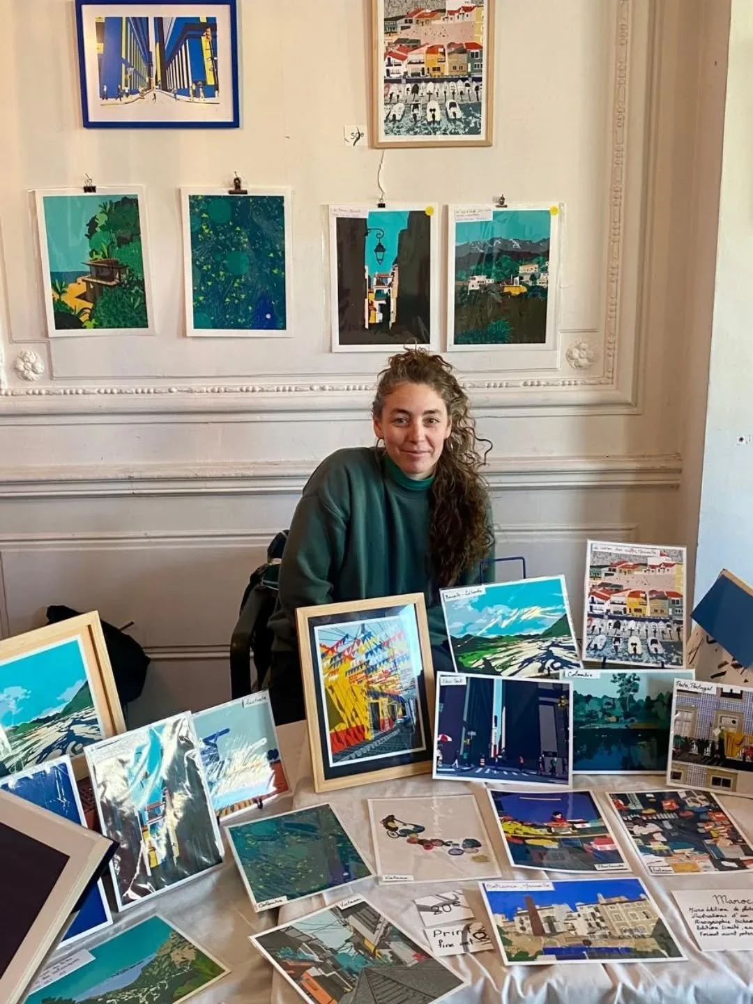 💥 Merci au @bim.festival pour ce super march&eacute; de No&euml;l de l&rsquo;illustration ! Merci &agrave; toutes les personnes qui sont pass&eacute;es, pour les belles rencontres, les discussions et les partages.
Un grand merci &agrave; @sandrapoir