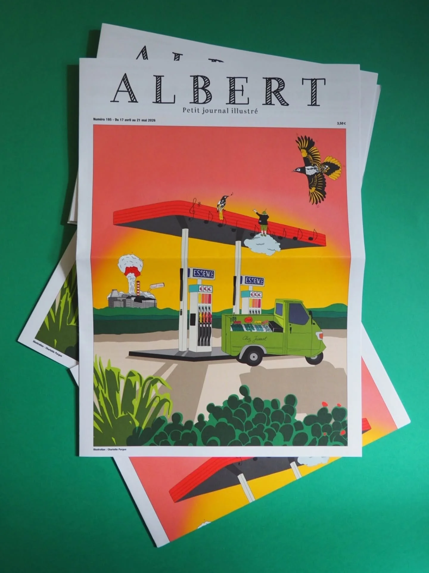 💥🌈 Nouvelle illustration pour @albert_lejournal

Ravie de partager ma derni&egrave;re cr&eacute;ation pour Albert. Depuis toutes ses ann&eacute;es de collaboration, c'est je crois ma pr&eacute;f&eacute;r&eacute;e. 

J'&eacute;voque dans cette illus