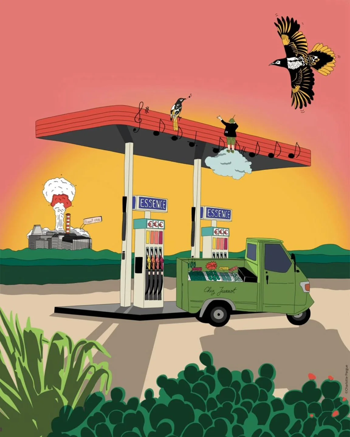 Juste ma derni&egrave;re illustration pour @albert_lejournal parce que je l'aime bien 🥰

#illustration #graphisme #edition