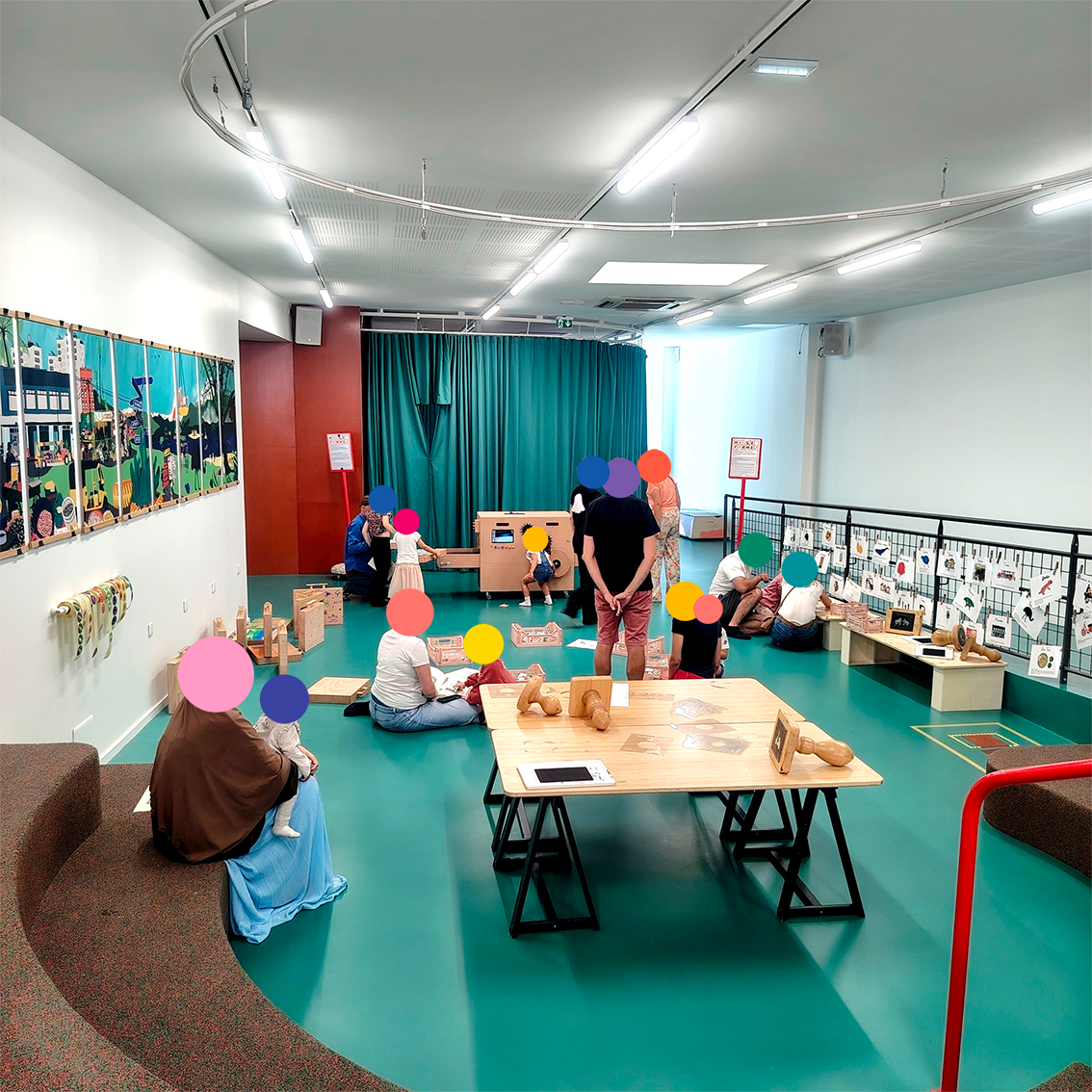 PART II - Atelier " en voyage" - Mille Formes, centre d'initiation à l'Art (0 à 6 ans)