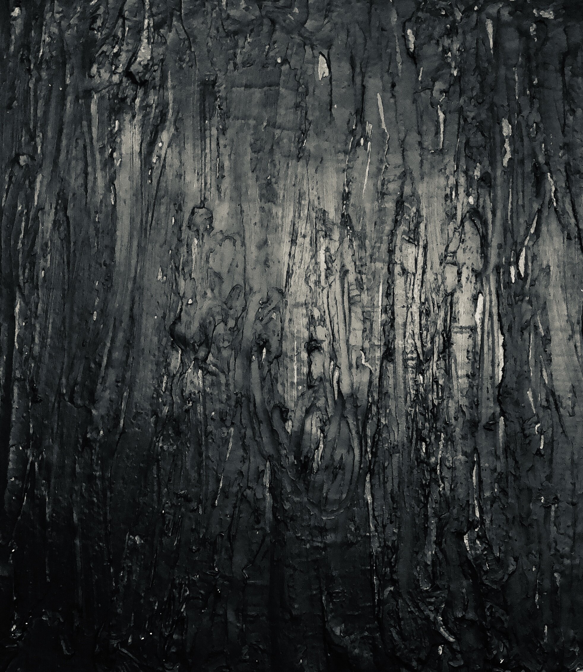 Plaster and Acrylic on Cardboard 100cmx100cm