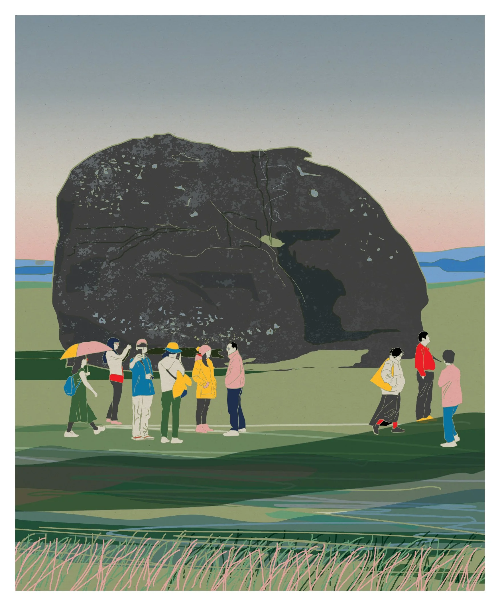 Elephant Rocks, Duntroon | Waves by Superette