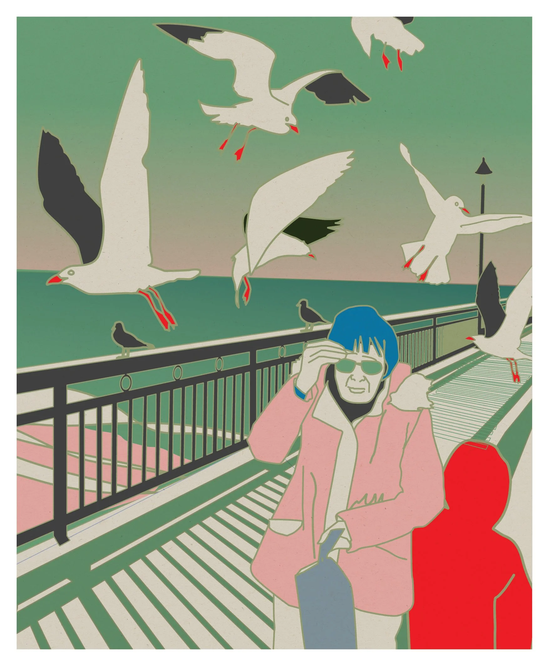 New Brighton Pier, Otautahi | Maxine by Sharon O’Neill