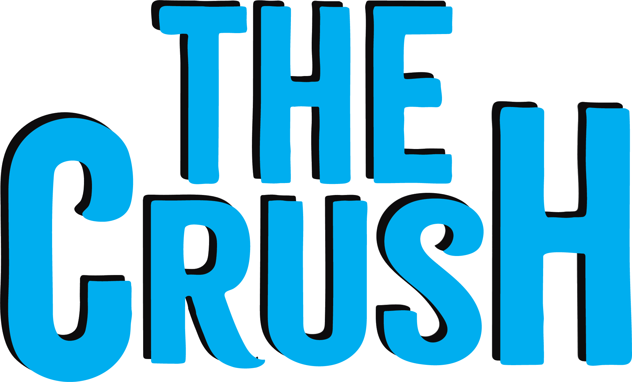 The Crush Logo Blue on black.png