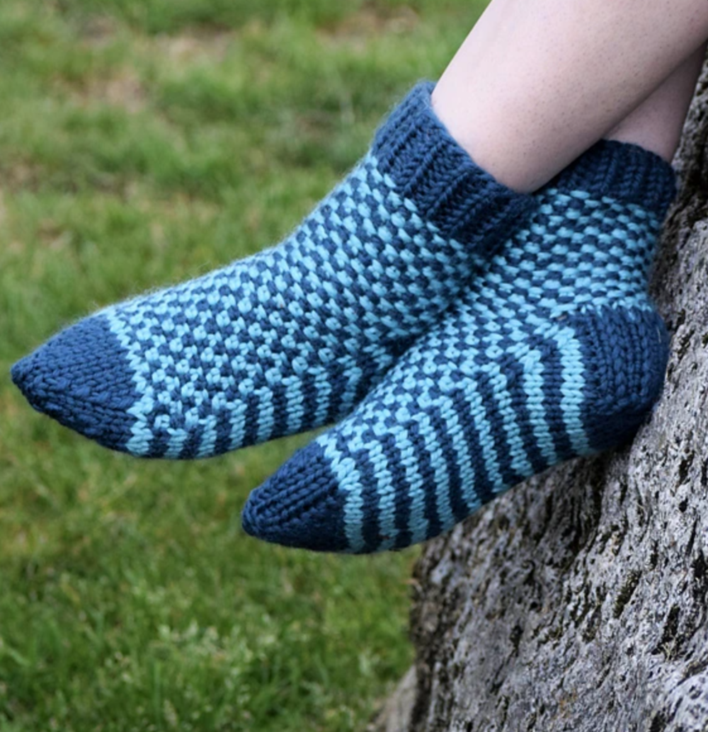 Yeti Slipper Socks - Photo by Moira Engel