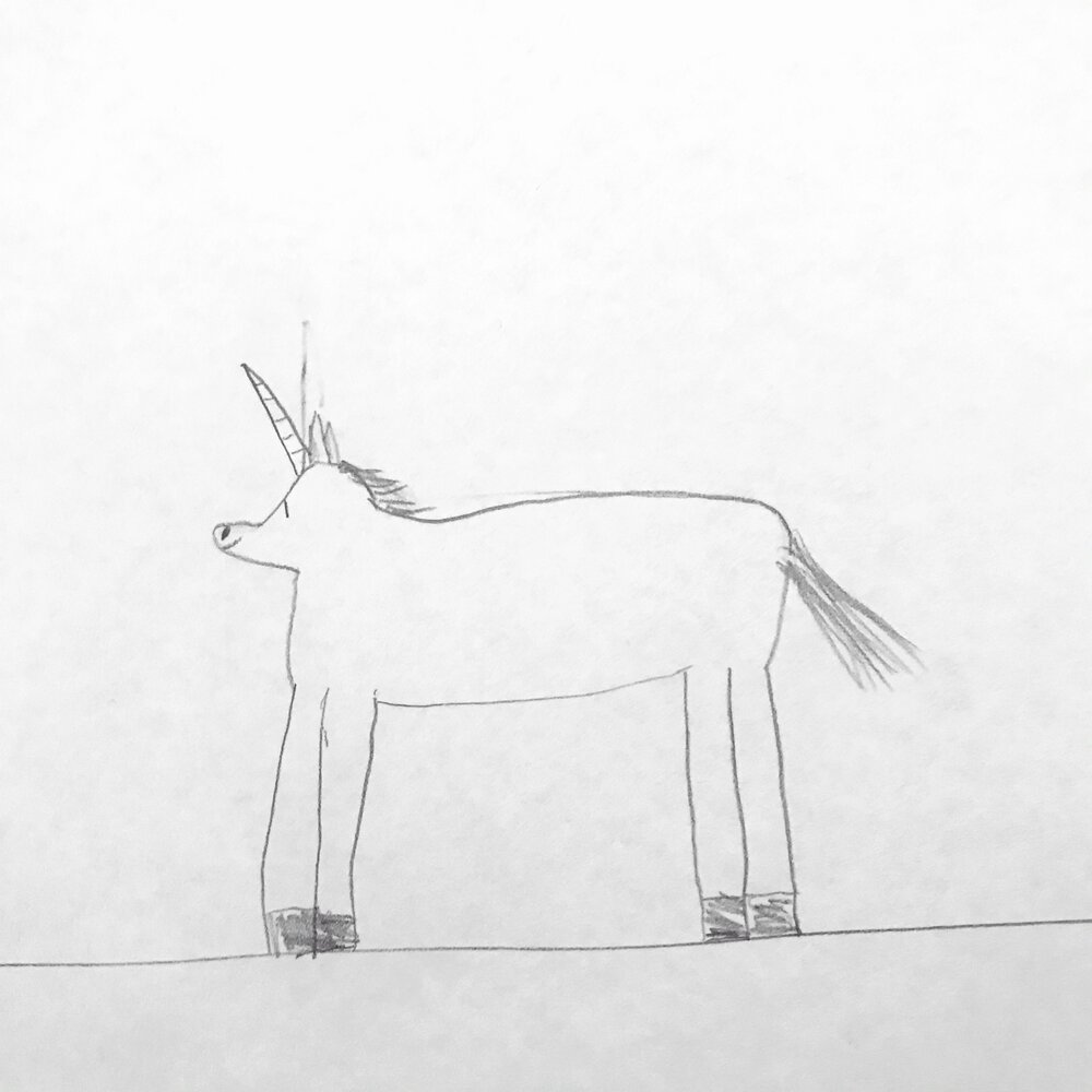Stella's Unicorn Drawing