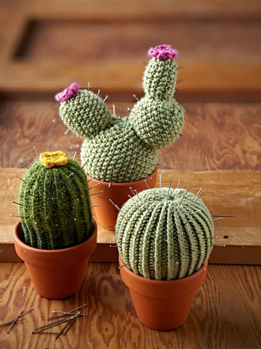 Woolly Cacti - image by Simply Knitting
