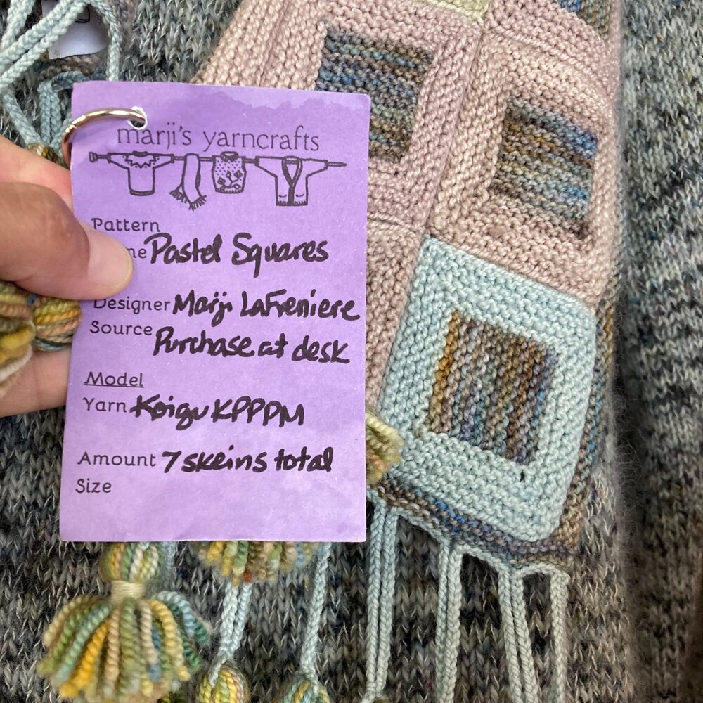 Pasted Squares Blanket - one of Frog's Favorites!