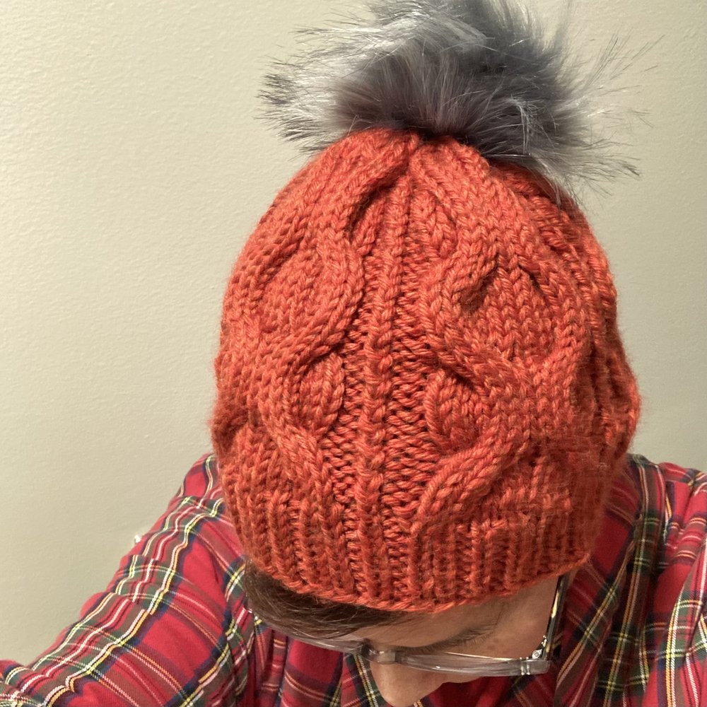 Banded Cable Beanie