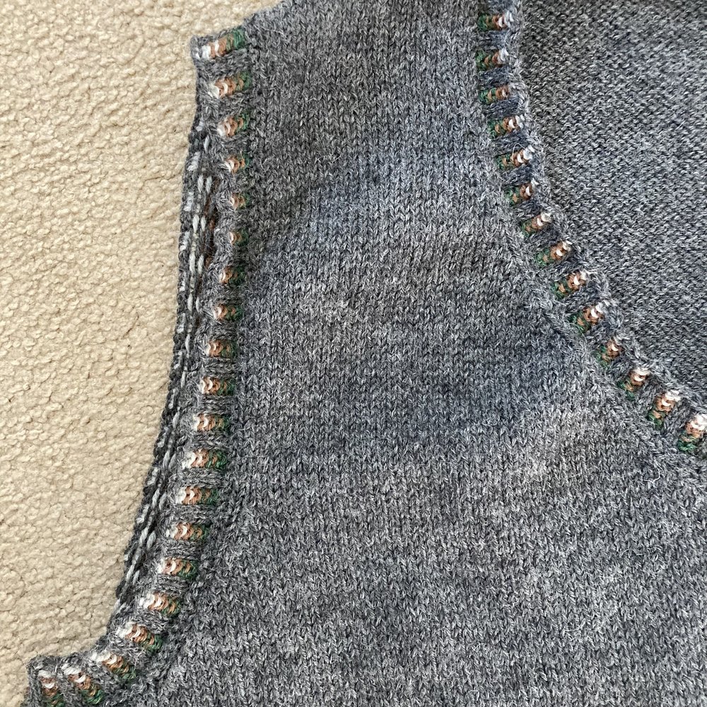Corrugated Vest detail