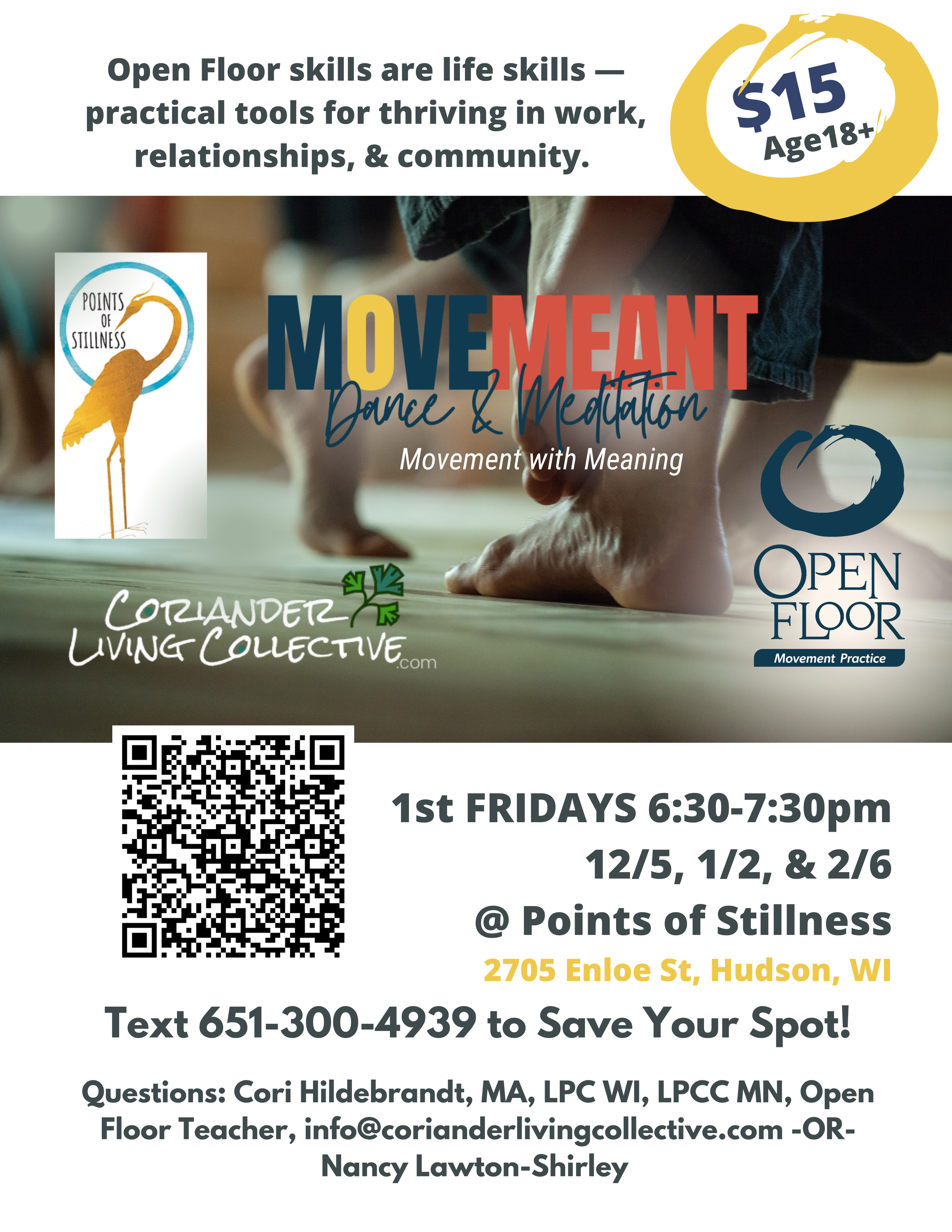 Open Floor MOVEMEANT: Movement with Meaning!