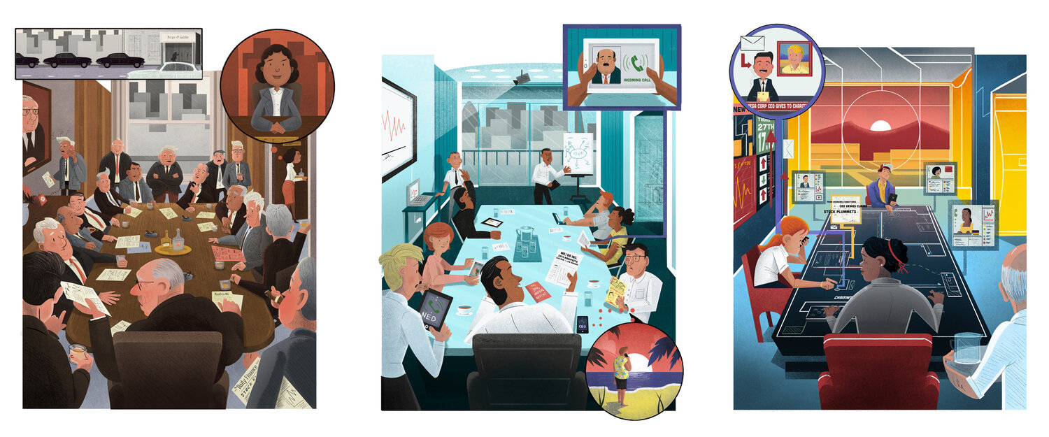 Management Today / Evolution Of The Boardroom