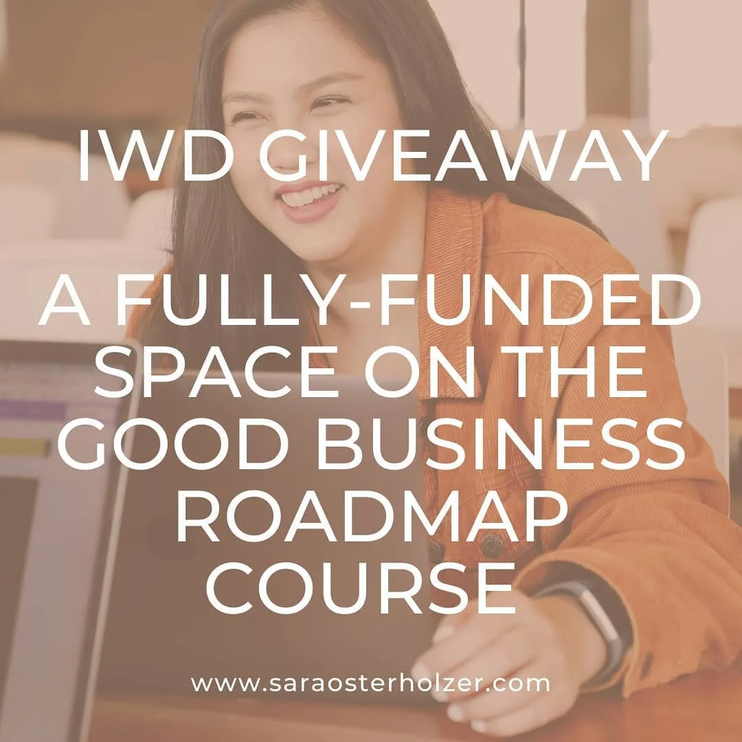 👯&zwj;♀️ #IWD21 Giveaway 📢

I've been part of founding teams that have had investment from the start as well as starting businesses on a shoestring, most recently creating @thegoodbizclub with no investment a month after being made redundant.

So I