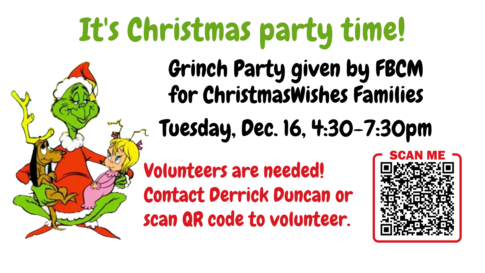 Christmas Wishes Party