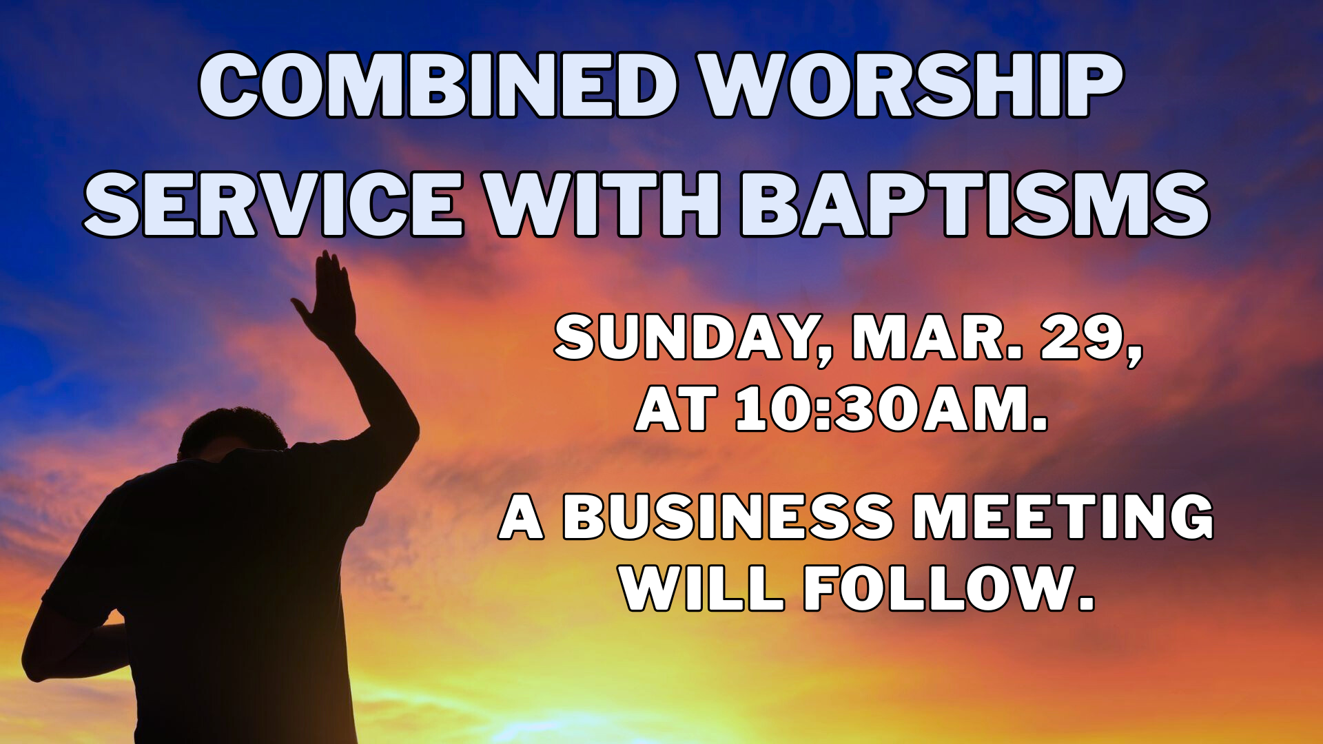 Combined Service and Quarterly Business Meeting