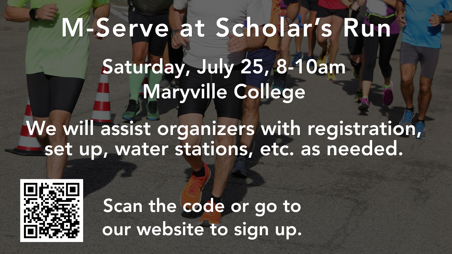 M-Serve at Maryville College Scholars’ Run