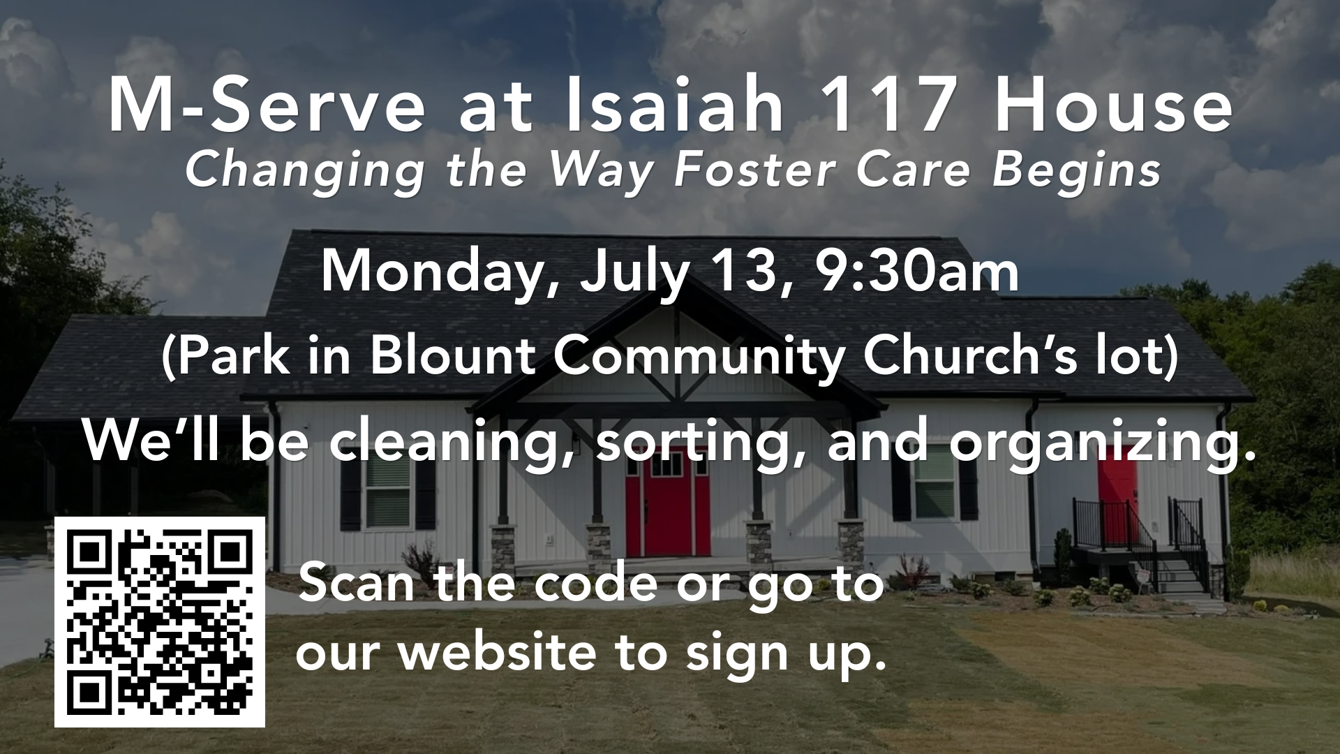 M-Serve at Isaiah 117 House