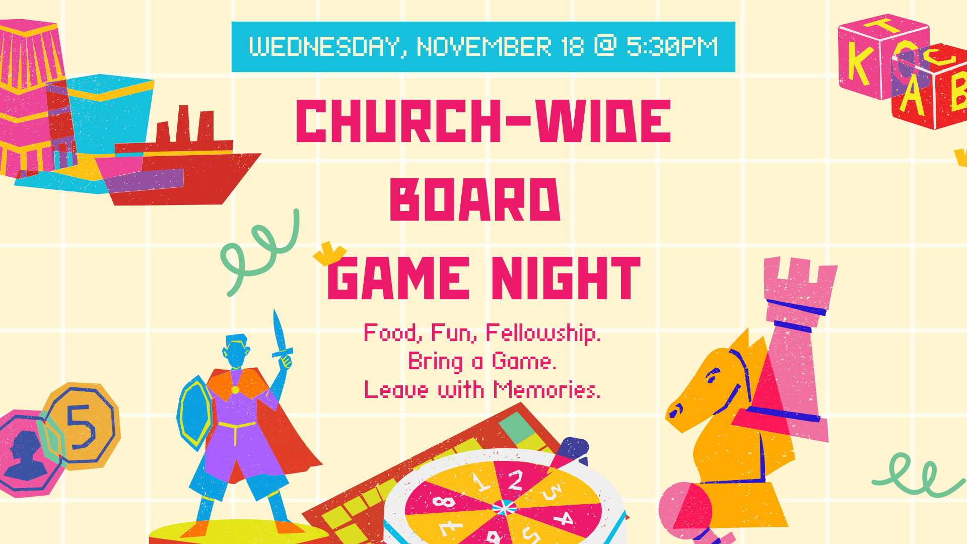 Church-Wide Board Game Night
