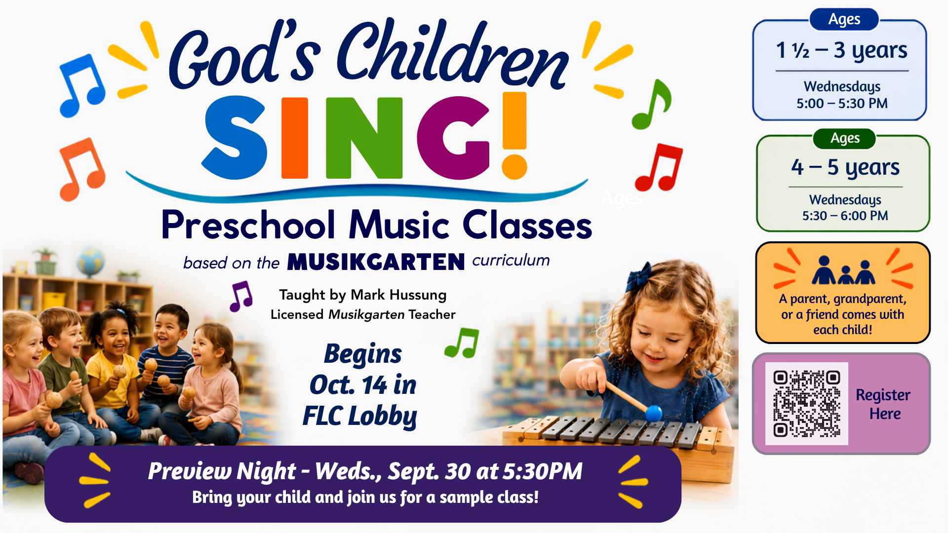 Preschool Music Class Preview