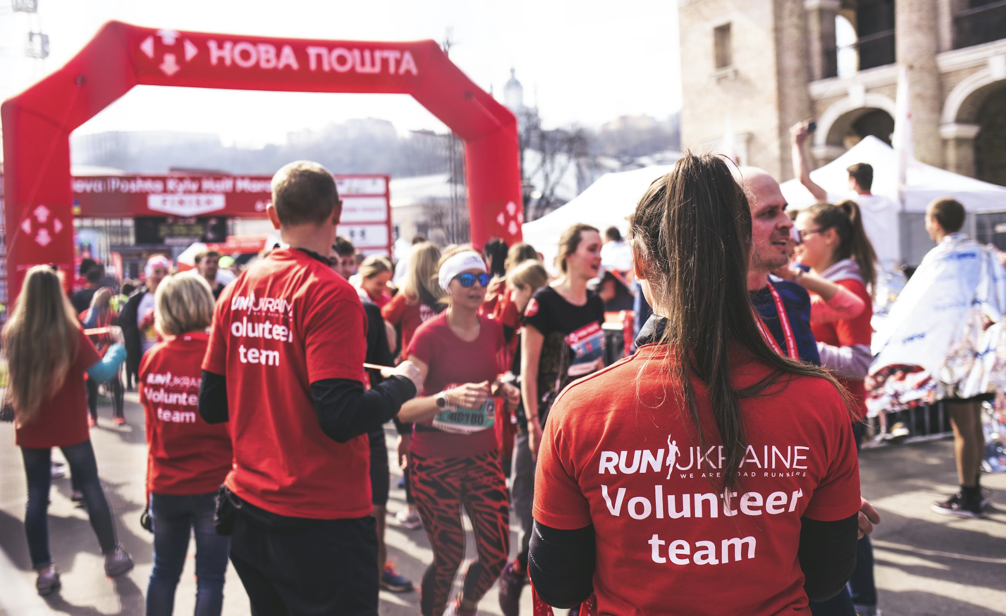 Scholars Run Race Volunteer