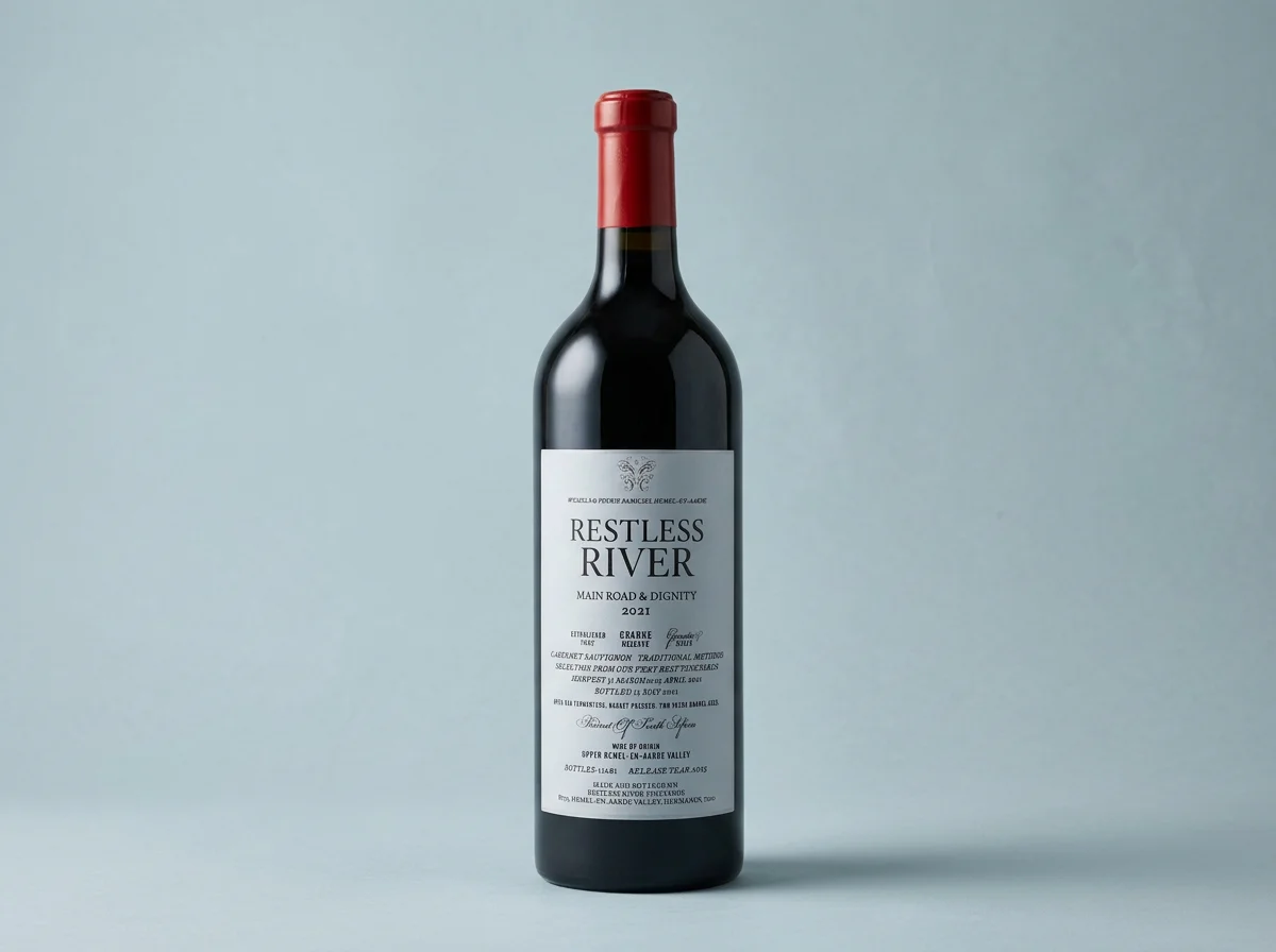 Restless River Cabernet Sauvignon "Main Road & Dignity" 2021