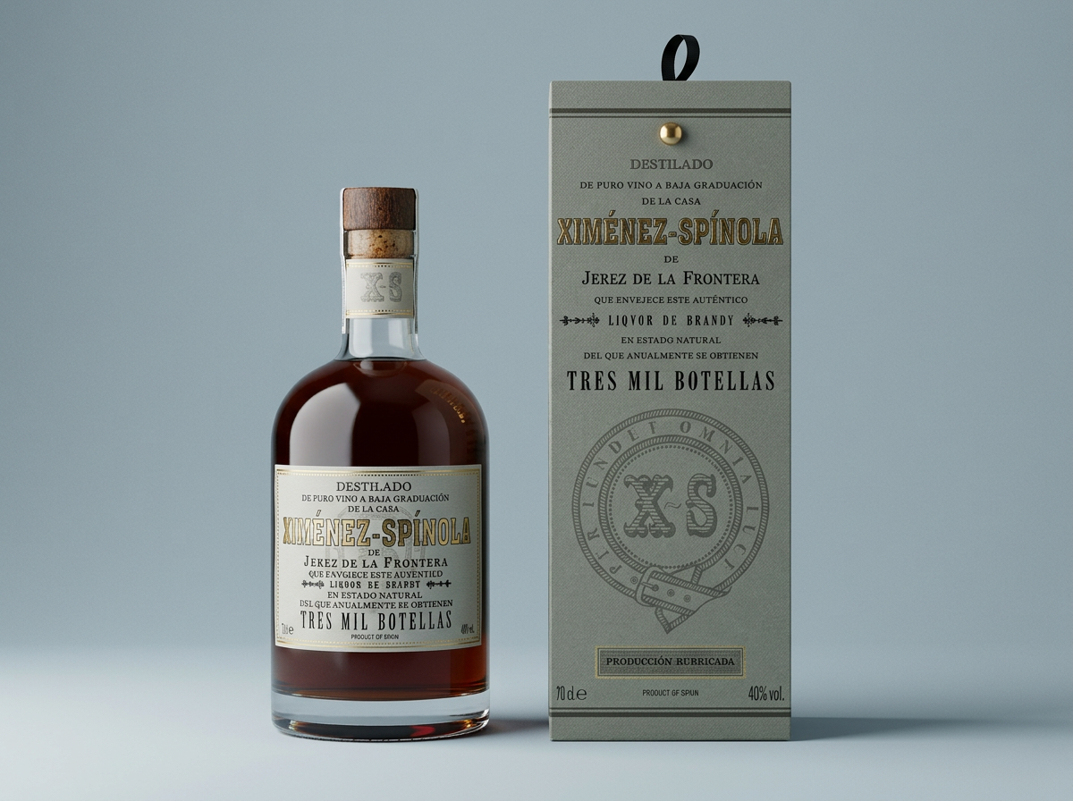 Ximénez Spínola, Pedro Ximenez Tres Mil Botellas Brandy (70cl)