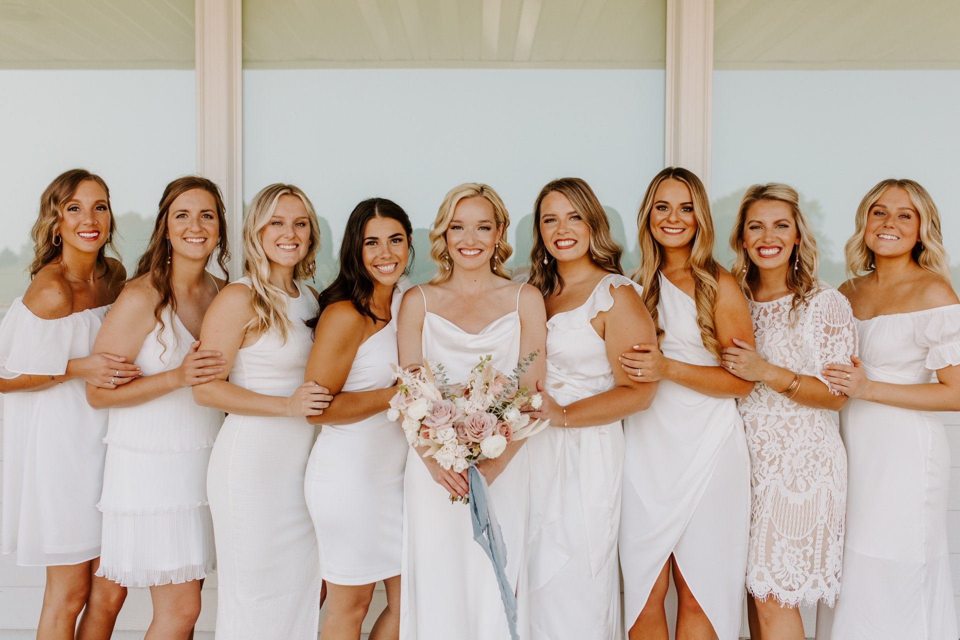White and blush Royal Golf Club Wedding, Amber Holte Photography