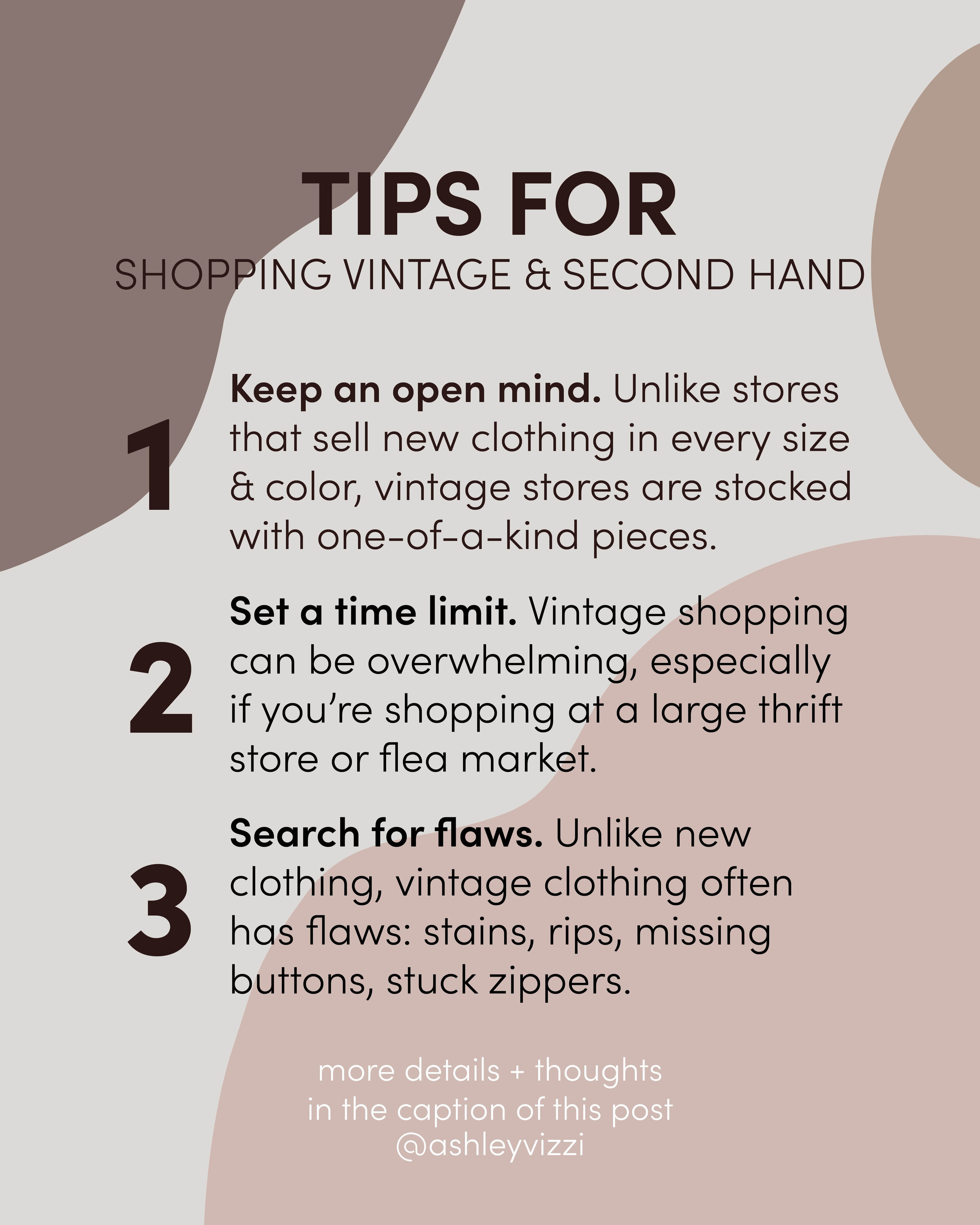 How to Shop Vintage & Second Hand — Ashley Vizzi