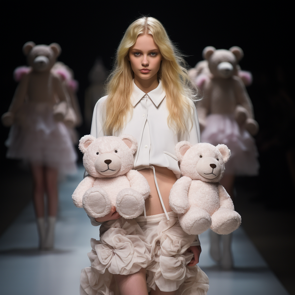 alderyarrow_runway_model_posing_with_teddy_bears_bc70383c-bb6c-4959-96ca-e82b2be70f1f.png
