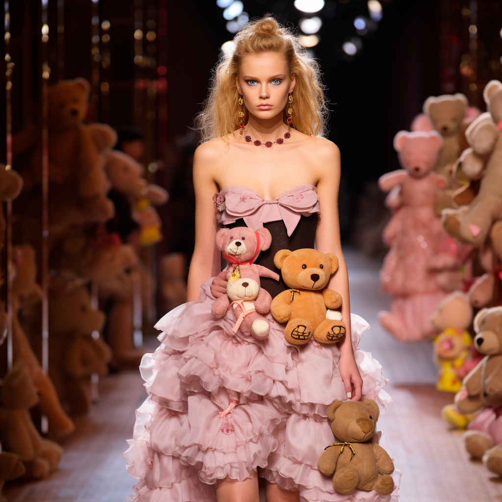 alderyarrow_runway_model_posing_with_teddy_bears_a09cd6e8-9fe9-4059-a591-504ce71dc5a1.png