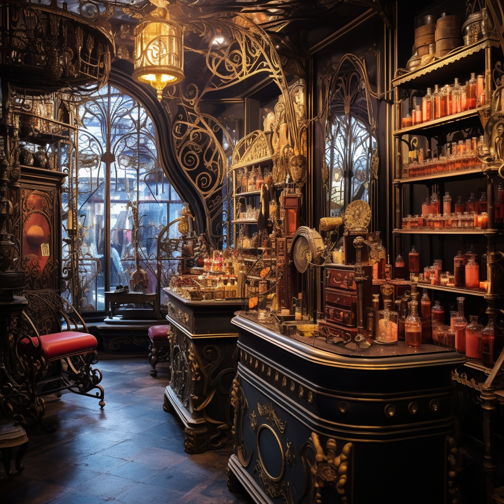 alderyarrow_steam_punk_store_with_shelves_of_makeup_502ea072-7eba-4eb8-9e2c-6e5b99d7258b.png