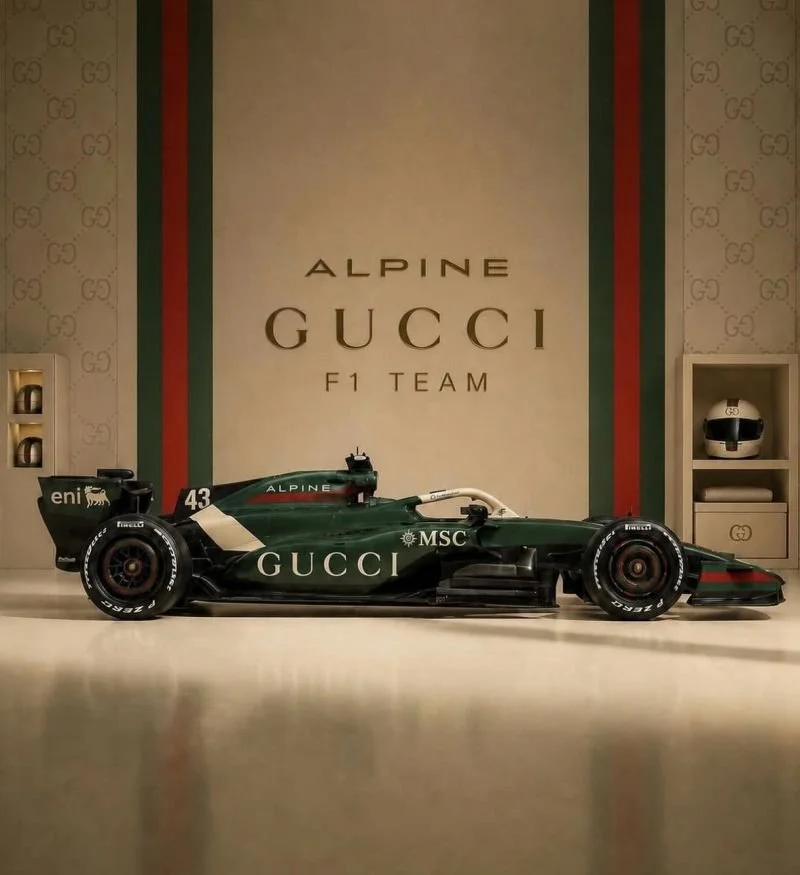 Alpine and Gucci’s Reported $150M Partnership Shows How Formula 1 Became a Luxury Marketing Platform