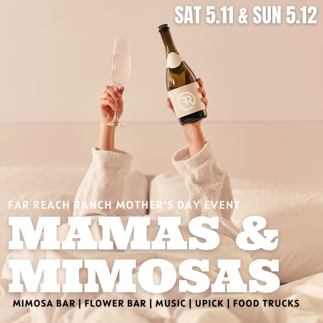 Hey mamas! 👋🏻 Here&rsquo;s your reminder to snag a farm pass to our Mamas &amp; Mimosas event on 5/11 or 5/12!! We are already halfway to capacity and we will sell out!!!👇🏻👇🏻👇🏻

Get your Farm Pass using the link in bio or at https://checkout.